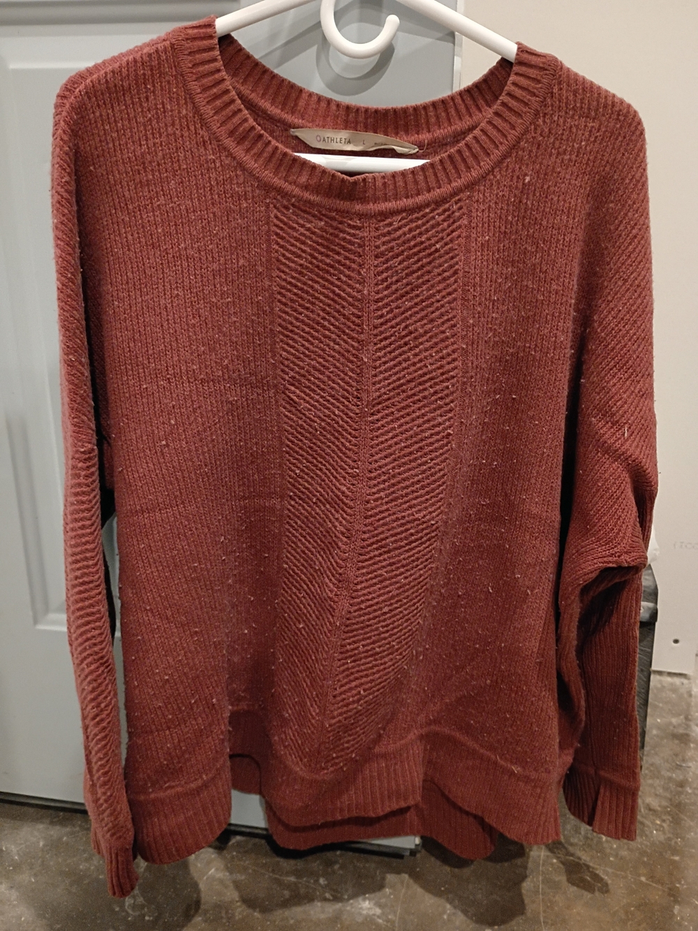 Athleta Cashmere Crewneck Sweater Large